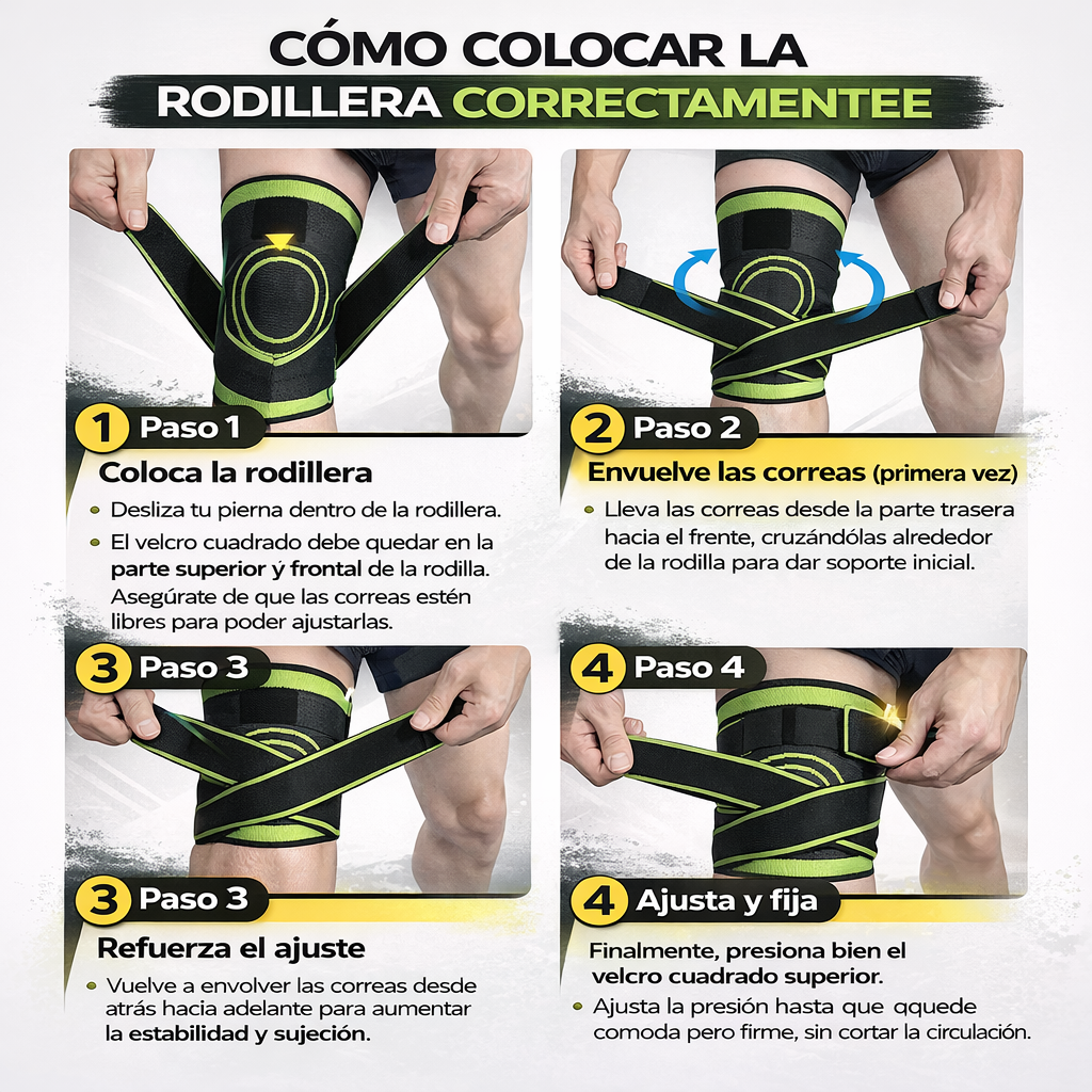 Pack 2 Rodilleras de Compresión + Gel Articular GRATIS