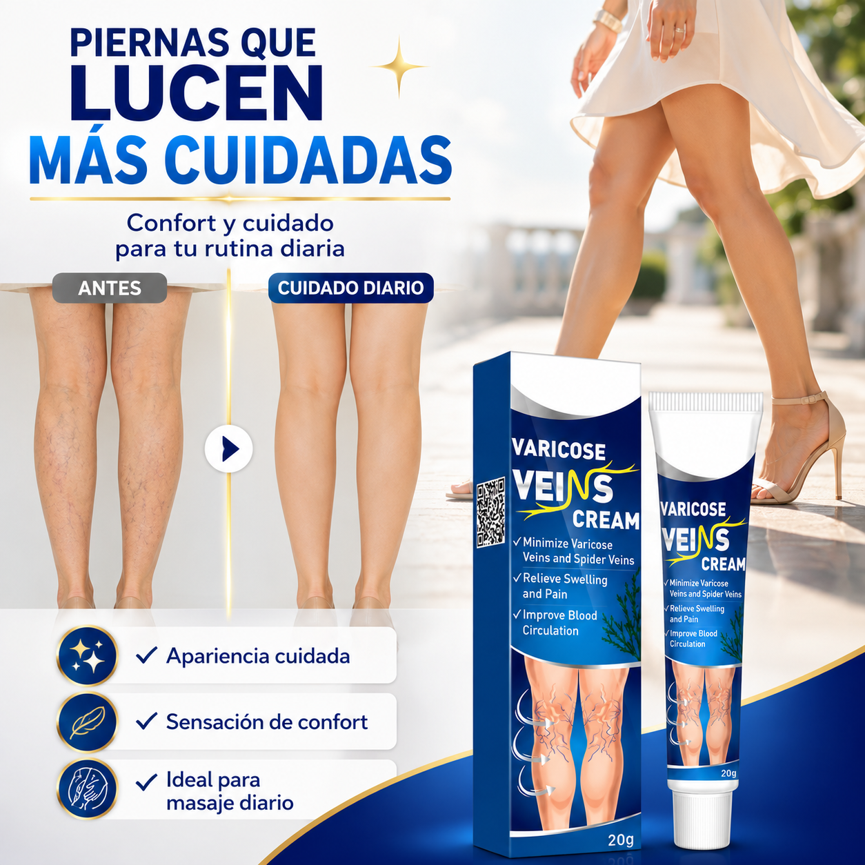 Crema Para Aliviar Varices