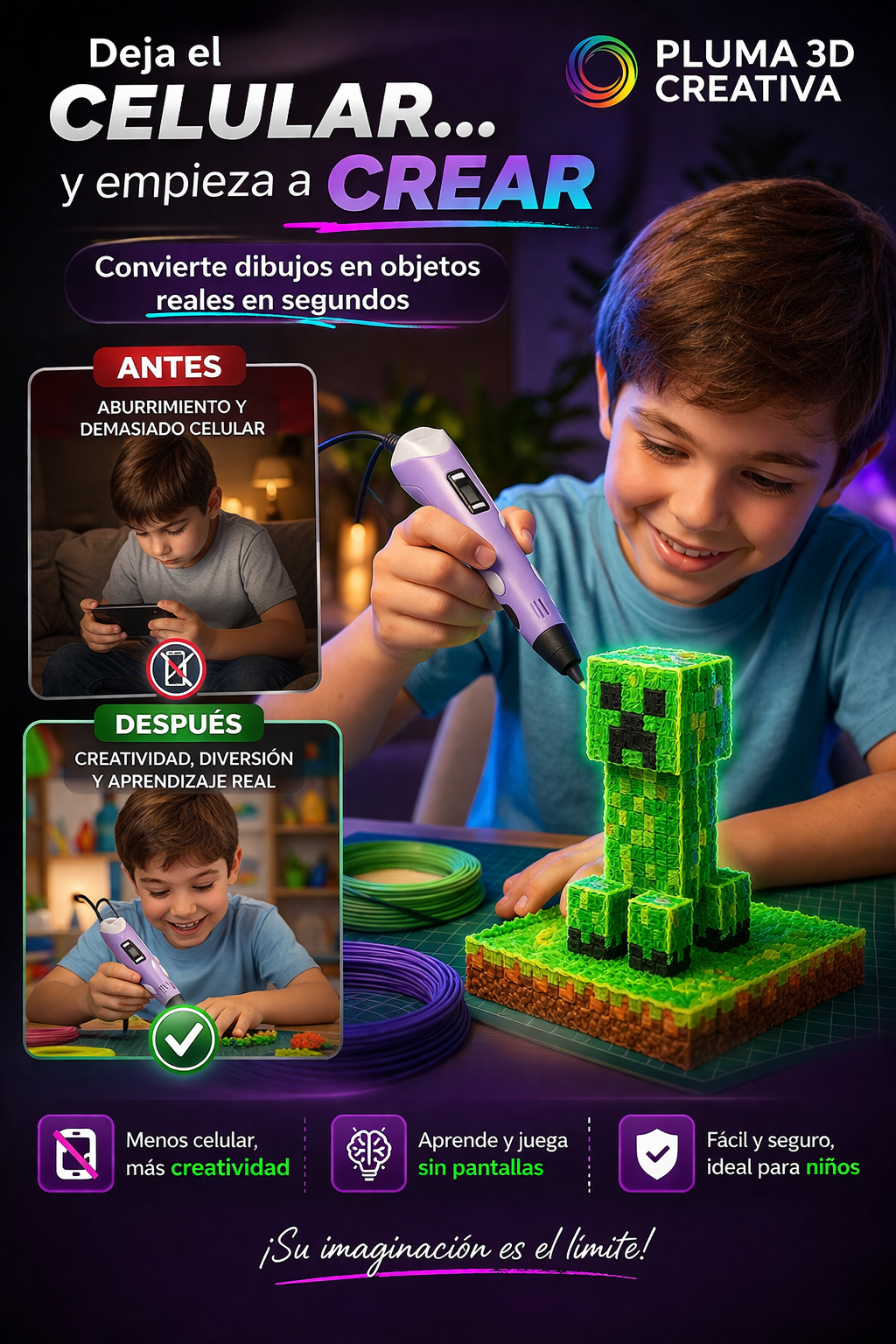 CreaPen™ 3D | Convierte tus Ideas en Realidad