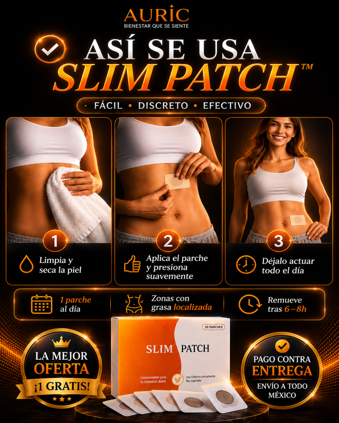 SlimPatch™ | 30 Parches Metabólicos