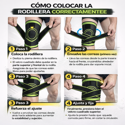 Pack 2 Rodilleras de Compresión + Gel Articular GRATIS