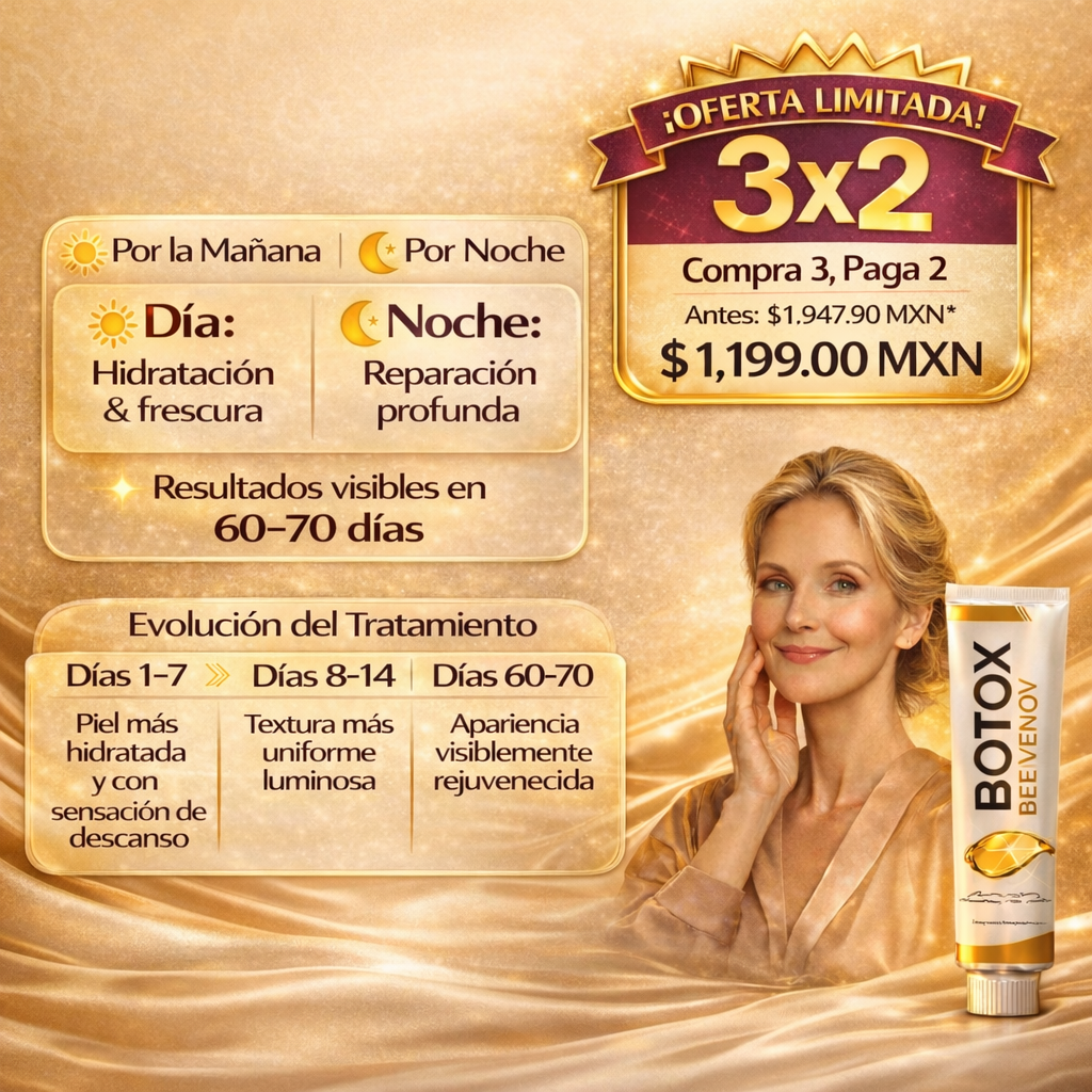 BEE VENOM™ | Crema Botox de Veneno de Abeja