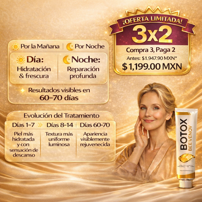 BEE VENOM™ | Crema Botox de Veneno de Abeja