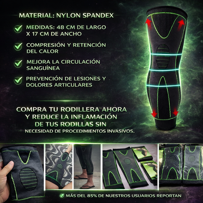 Pack 2 Rodilleras de Compresión + Gel Articular GRATIS