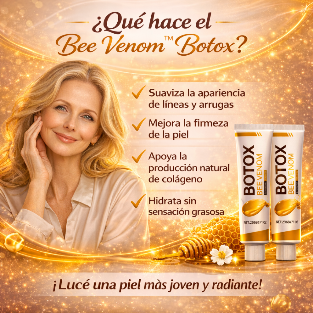 BEE VENOM™ | Crema Botox de Veneno de Abeja