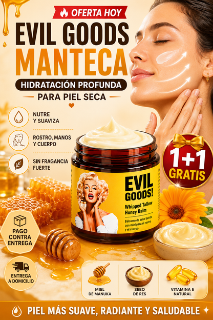 Evil Goods Manteca | Hidratación Profunda Para Piel Seca