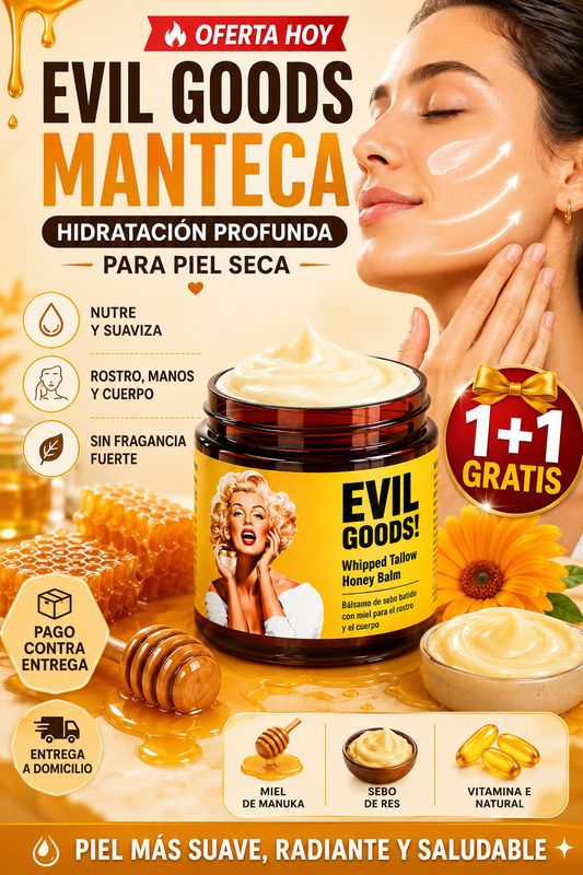 Evil Goods Manteca | Hidratación Profunda Para Piel Seca