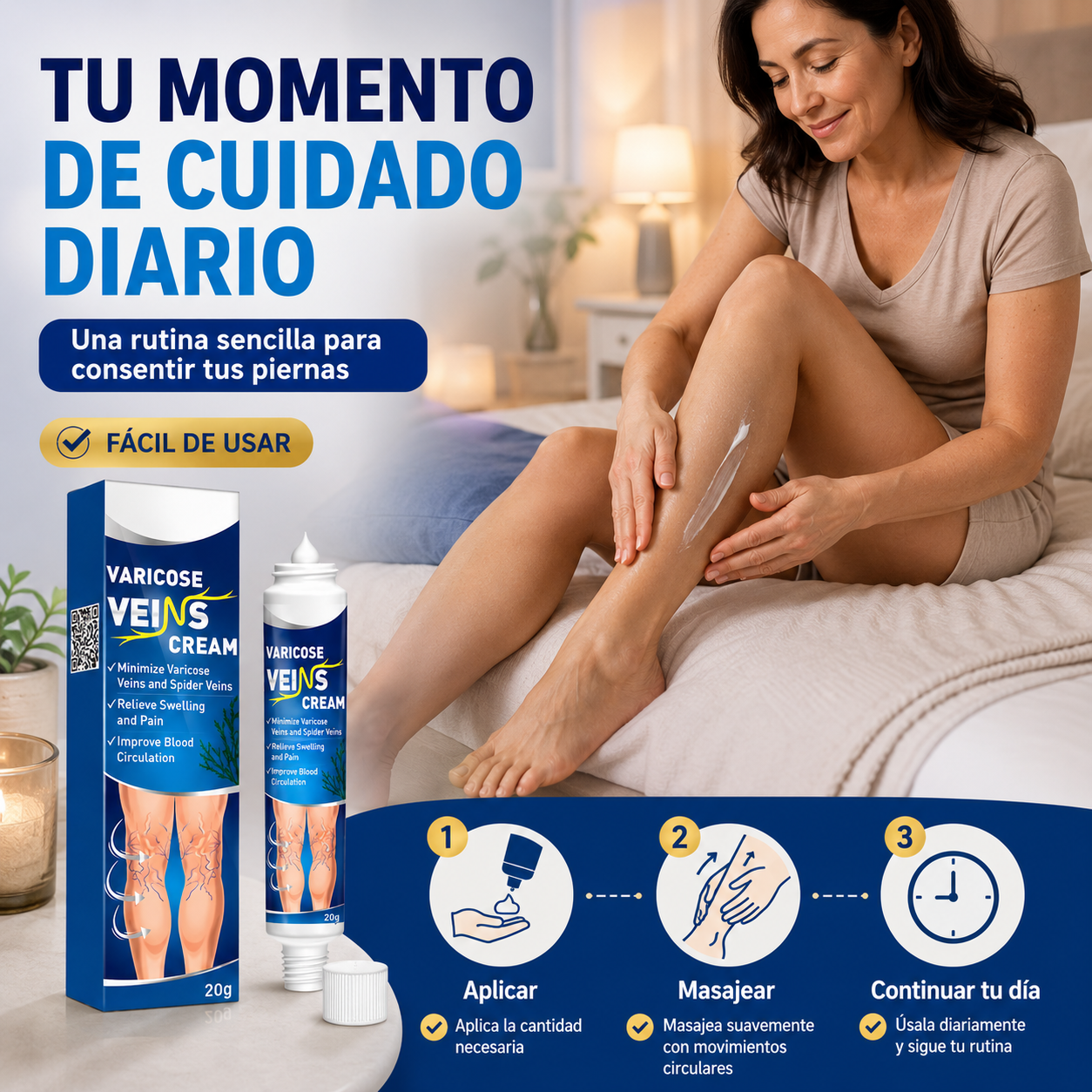 Crema Para Aliviar Varices