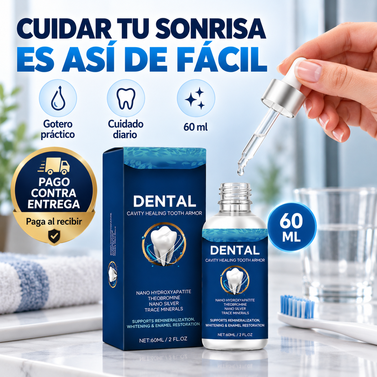 Protector Dental Cuidado Esmalte 60 Ml