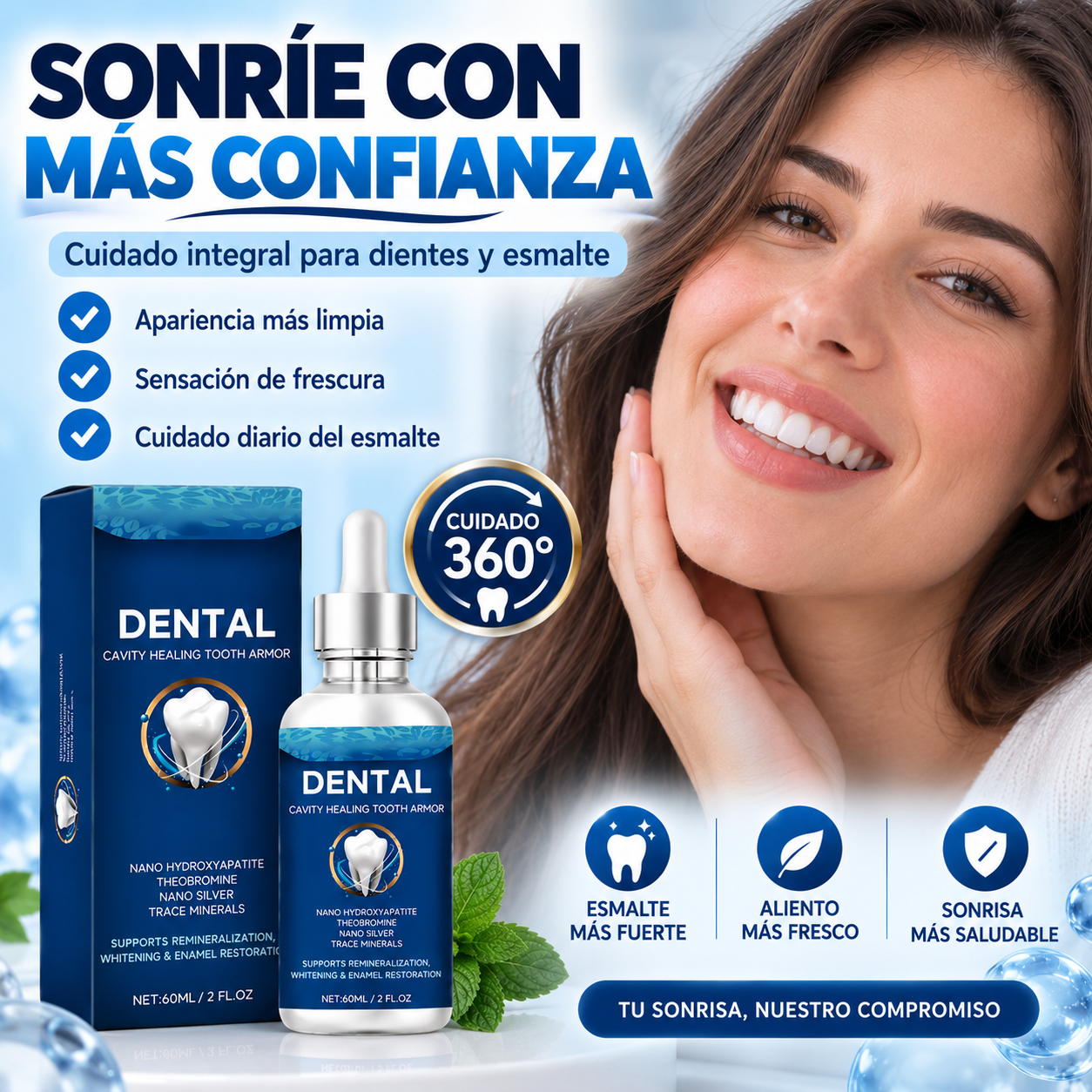 Protector Dental Cuidado Esmalte 60 Ml