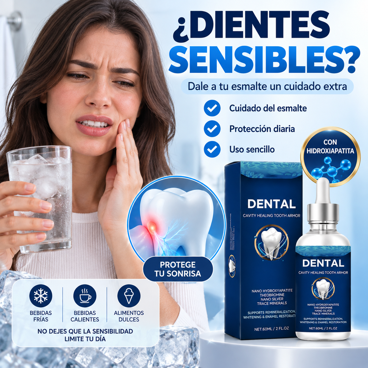 Protector Dental Cuidado Esmalte 60 Ml