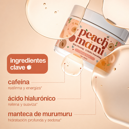 Crema Peach Mami Corporal Reafirmante
