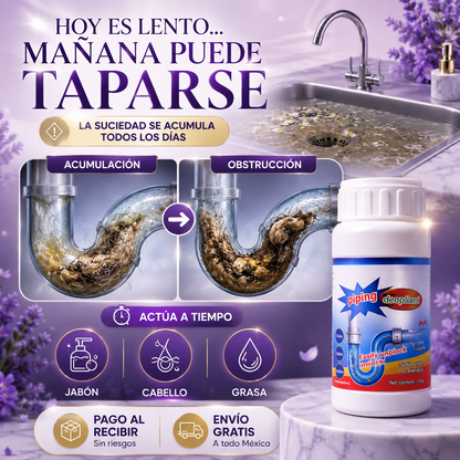 PinPing™ | Limpia Tuberías Destapa Caños