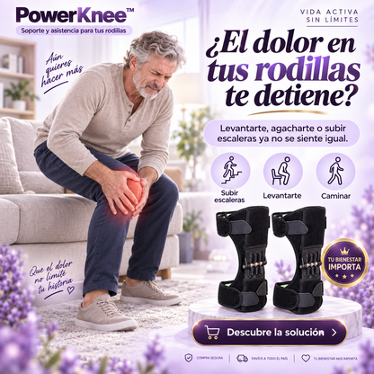 PowerKnee™ | Rodillera de Soporte Para Moverte Con Menos Esfuerzo
