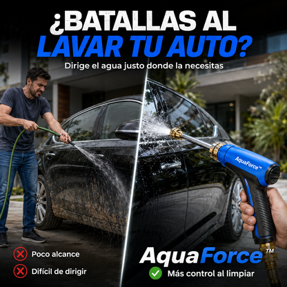 AquaForce™ | Limpieza Potente Para Tu Auto